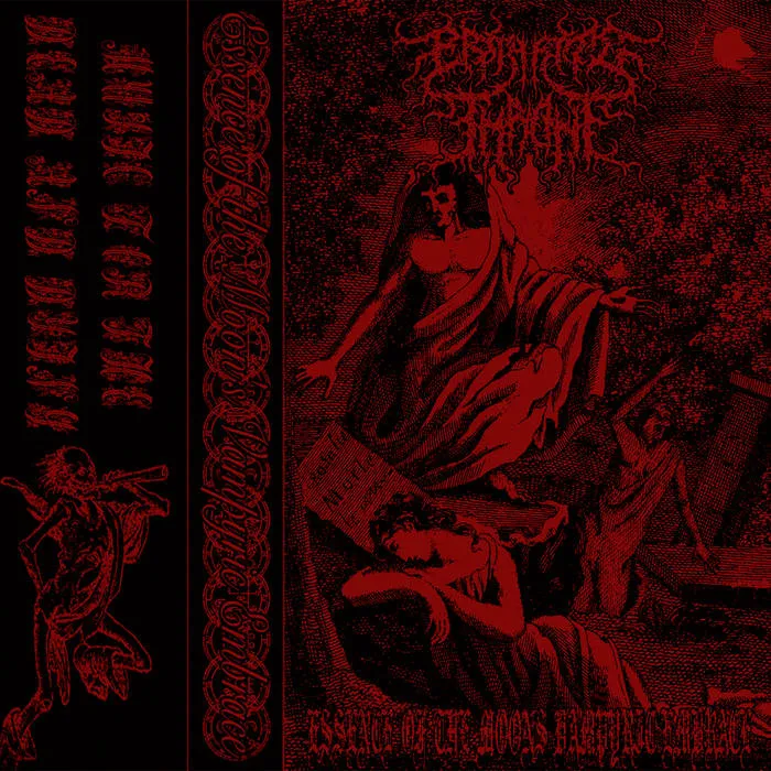 Erythrite Throne - Essence of the Moon's Vampyric Embrace Album Cover Artwork