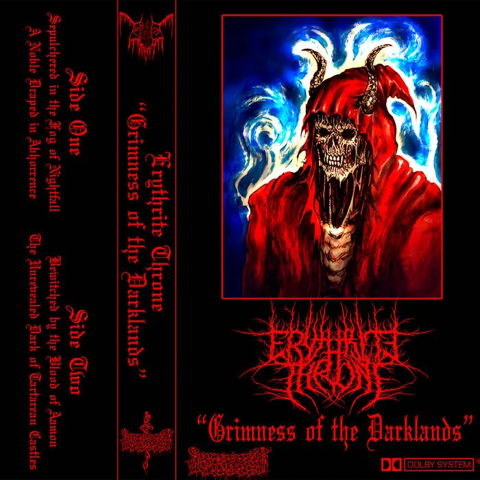 Erythrite Throne - Grimness of the Darklands Album Cover Artwork