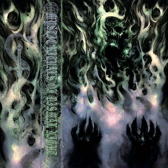 Erythrite Throne - Mystic Rituals of Dismal Night Album Cover Artwork