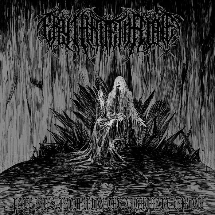 Erythrite Throne - Pale Eyes from Upon the Nightmare Throne Album Cover Artwork