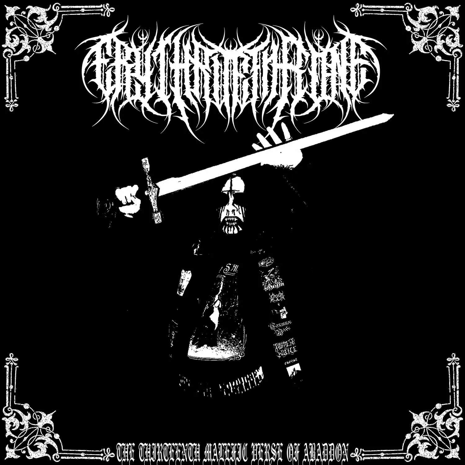 Erythrite Throne - The Thirteenth Malefic Verse of Abaddon Album Cover