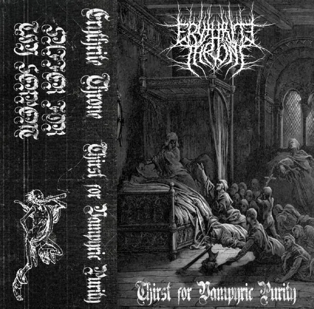 Erythrite Throne - Thirst for Vampyric Purity Album Cover Artwork