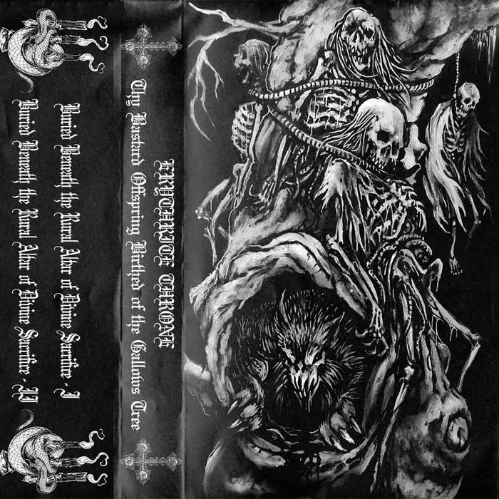 Erythrite Throne - Thy Bastard Offspring Birthed of the Gallows Tree Album Cover
