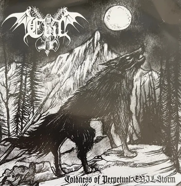Evil - Coldness of Perpetual Evil Storm Album Cover