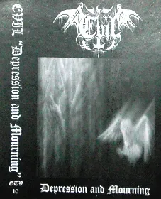 Evil - Depression and Mourning Album Cover