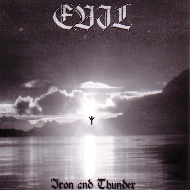 Evil - Iron and Thunder Album Cover Artwork