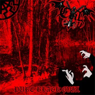 Evil - Pure Black Evil Album Cover