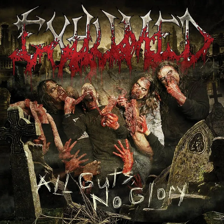Exhumed - All Guts, No Glory Album Cover