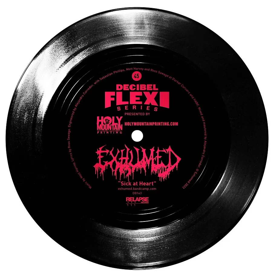 Exhumed - Sick at Heart Album Cover
