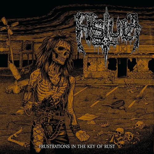Fistula - Frustrations in the Key of Rust Album Cover Artwork