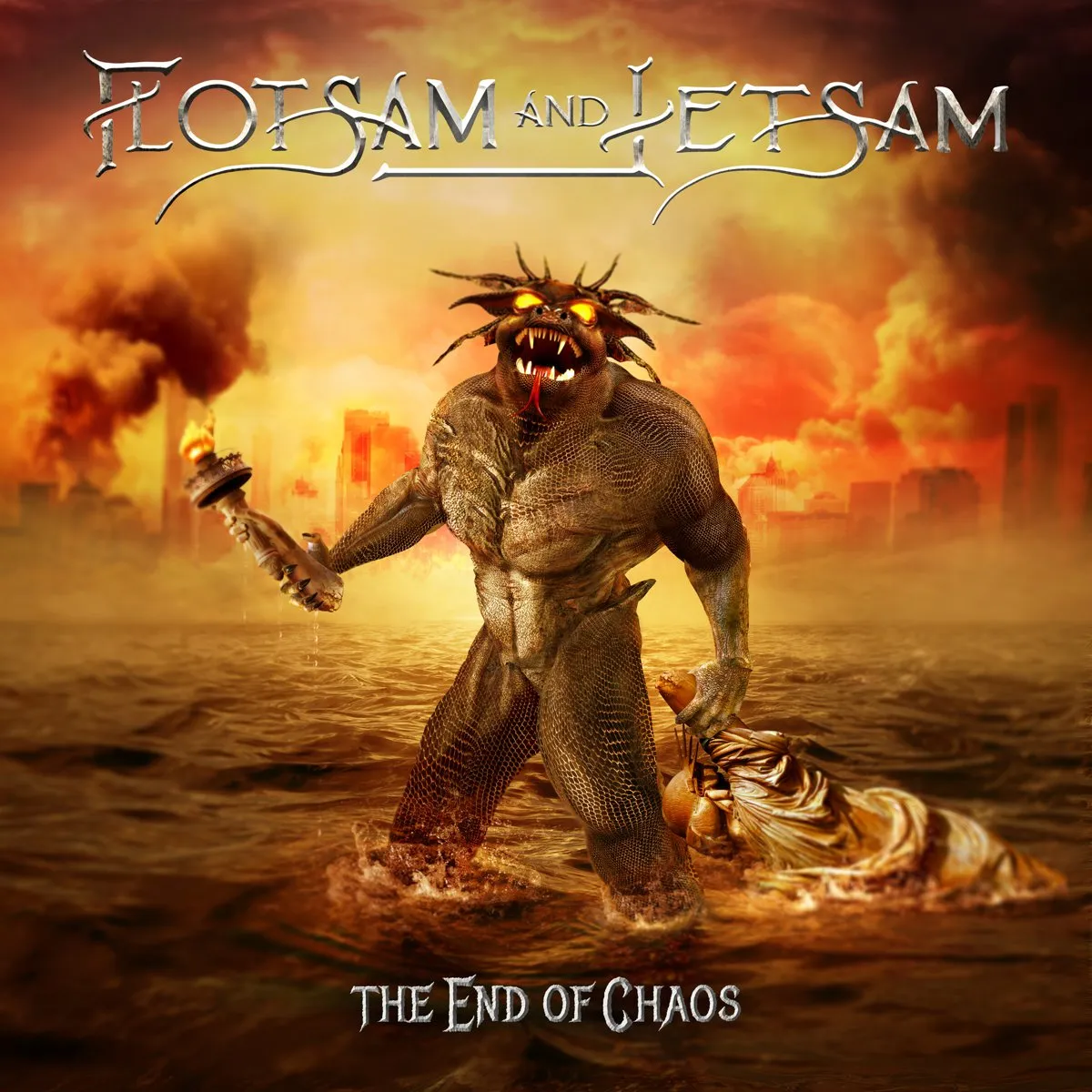 Flotsam and Jetsam - The End of Chaos Album Cover