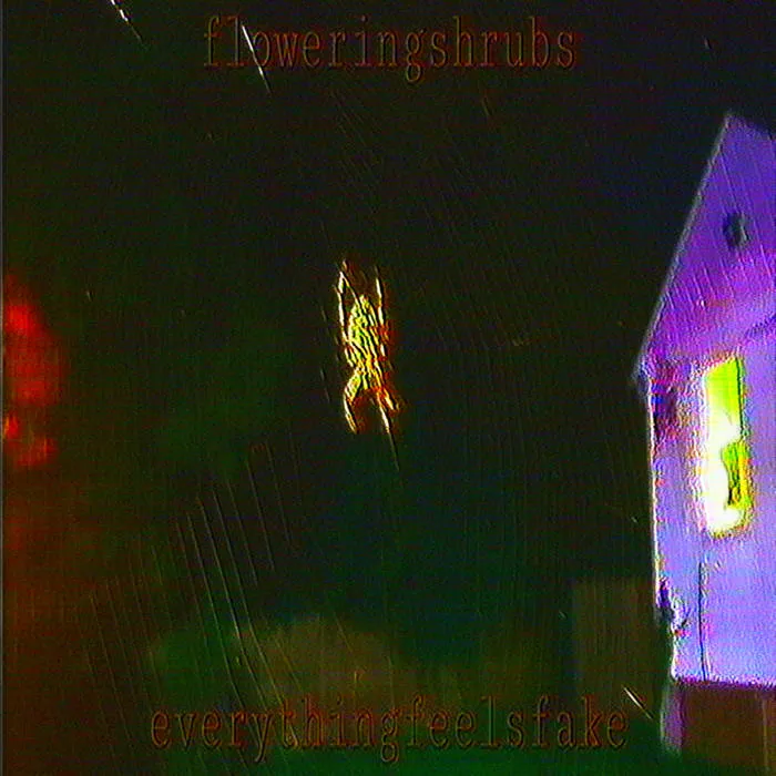 Flowering Shrubs - Everything Feels Fake Album Cover Artwork