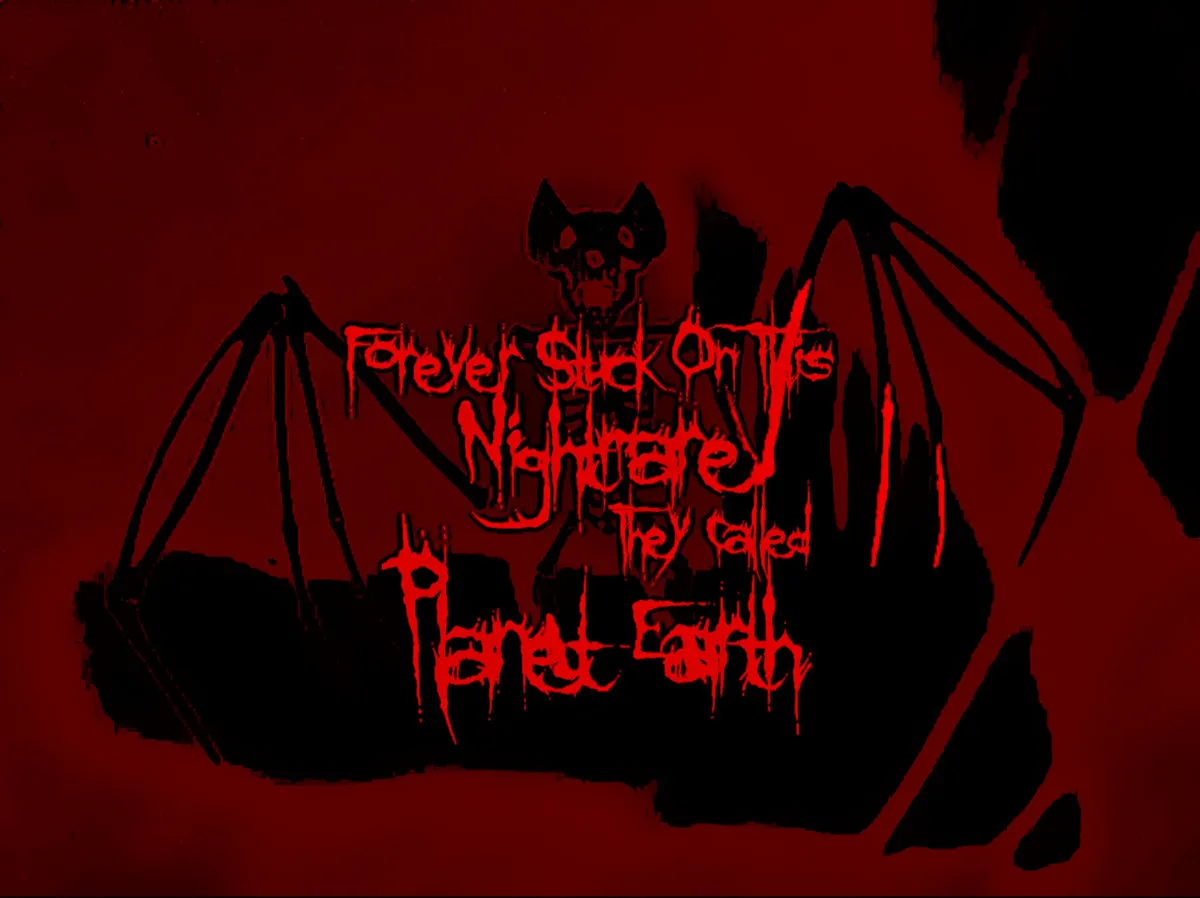 Forever Stuck on This Nightmare They Called Planet Earth - Bat Shit Crazy Album Cover Artwork