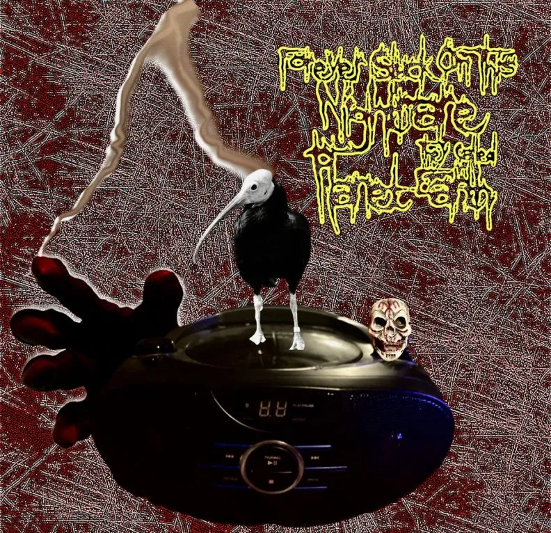 Forever Stuck on This Nightmare They Called Planet Earth - Leeches Feeding Off of the Airwaves Album Cover Artwork