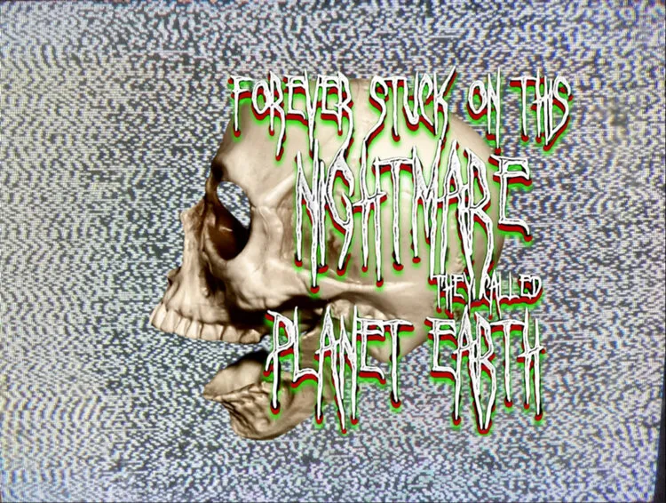 Forever Stuck on This Nightmare They Called Planet Earth - Lost Inside of a Dream Album Cover