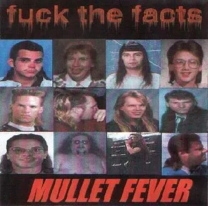 Fuck the Facts - Mullet Fever Album Cover Artwork