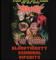 Fupa Goddess - Bloodthirsty Cannibal Dipshits Album Cover Artwork
