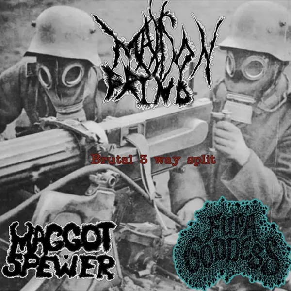 Fupa Goddess - Brutal 3 Way Split Album Cover Artwork