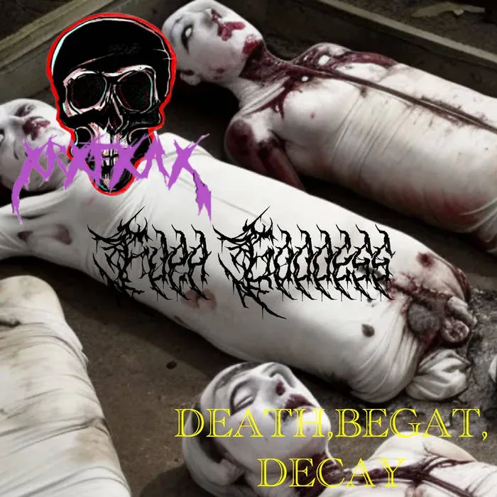 Fupa Goddess - Death, Begat, Decay Album Cover Artwork