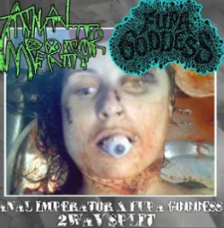 Fupa Goddess - It's a Two Way Split Album Cover Artwork
