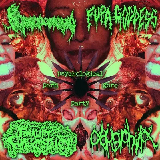 Fupa Goddess - Psychological Porngore Party Album Cover
