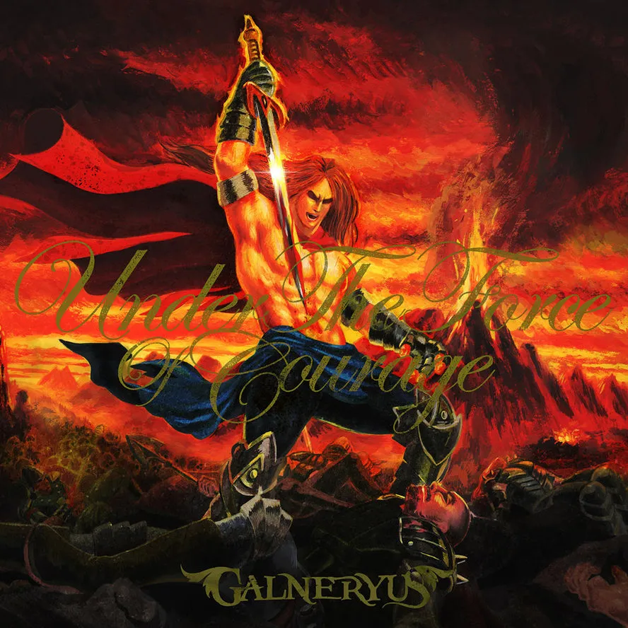 Galneryus - Under the Force of Courage Album Cover