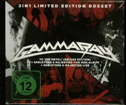 Gamma Ray - 3 in 1 Limited Edition Boxset Album Cover