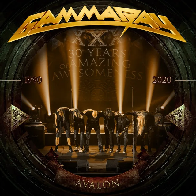 Gamma Ray - Avalon (live) Album Cover