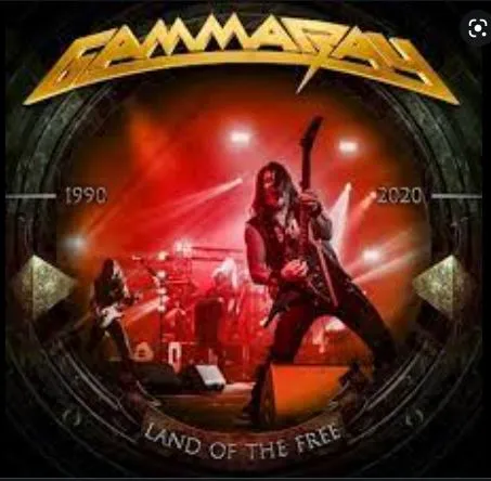 Gamma Ray - Land of the Free (live) Album Cover