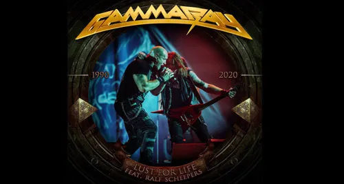 Gamma Ray - Lust for Life Album Cover