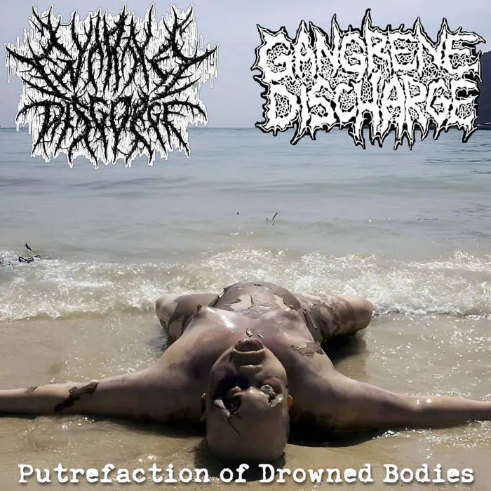 Gangrene Discharge - Putrefaction of Drowned Bodies Album Cover Artwork