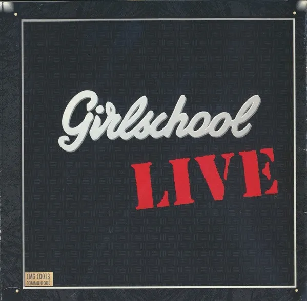 Girlschool Live Album Cover