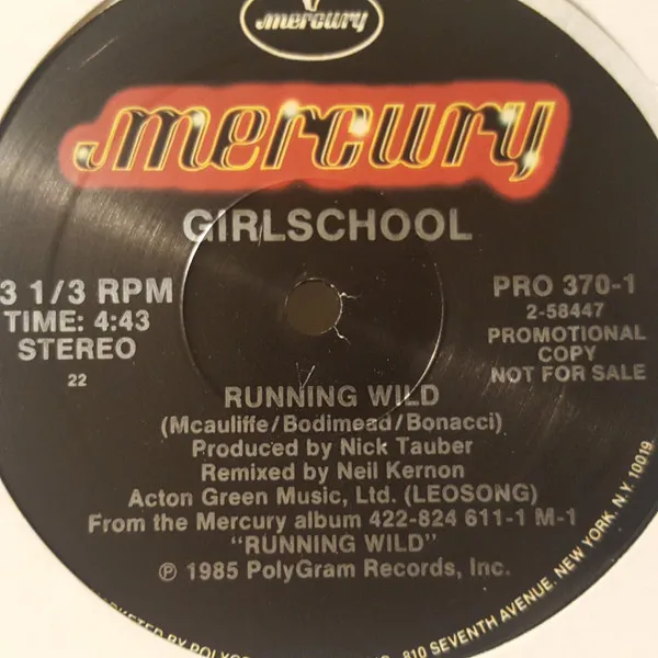 Running Wild Album Cover