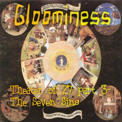 Gloominess - Theater of 27 Pt 3 - The Seven Sins Album Cover