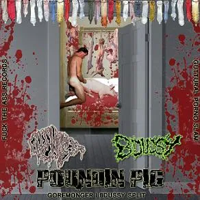 Goremonger - Poundin Pig Album Cover Artwork