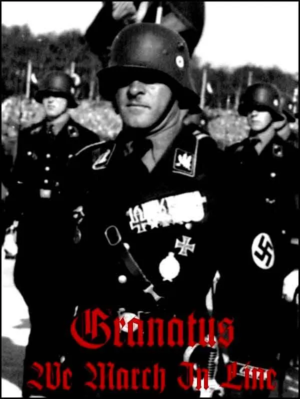 Granatus - We March in Line Album Cover Artwork