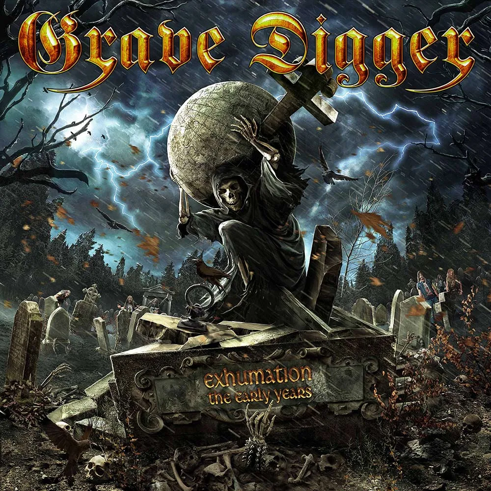 Grave Digger - Exhumation (The Early Years) Album Cover