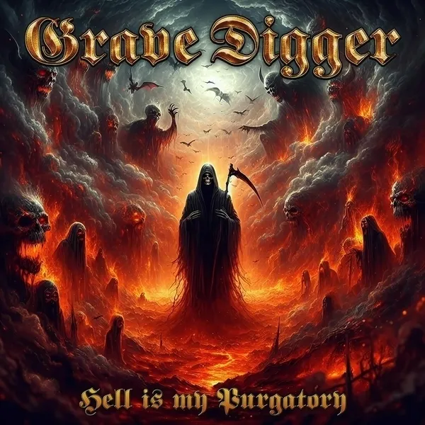 Grave Digger - Hell Is My Purgatory (Hellfire 2024) Album Cover