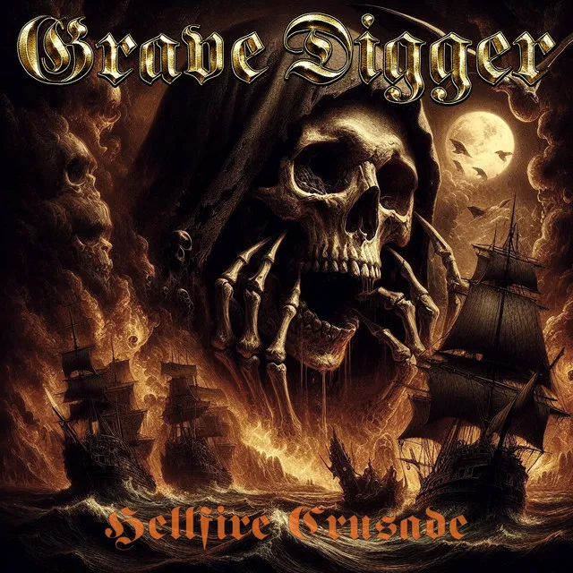 Grave Digger - Hellfire Crusade Album Cover