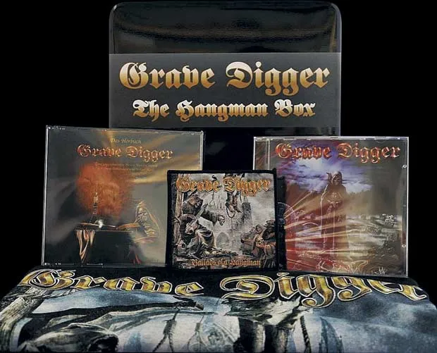 Grave Digger - The Hangman Box Album Cover Artwork