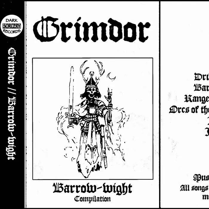 Grimdor - Barrow-Wight Album Cover Artwork
