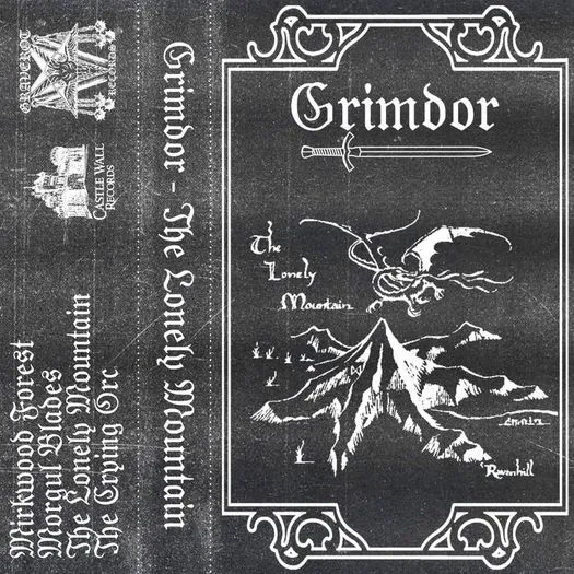 Grimdor - The Lonely Mountain Album Cover Artwork