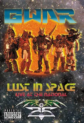 Lust in Space - Live at the National Album Cover