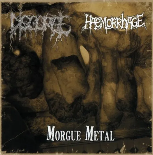 Haemorrhage - Morgue Metal Album Cover
