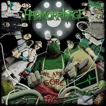 Haemorrhage - We Are the Gore Album Cover