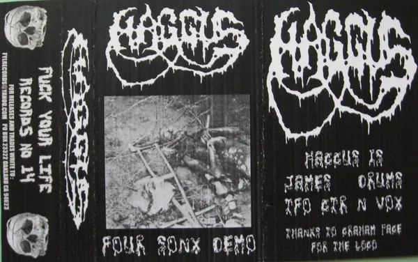 Haggus - Four Sonx Demo Album Cover Artwork