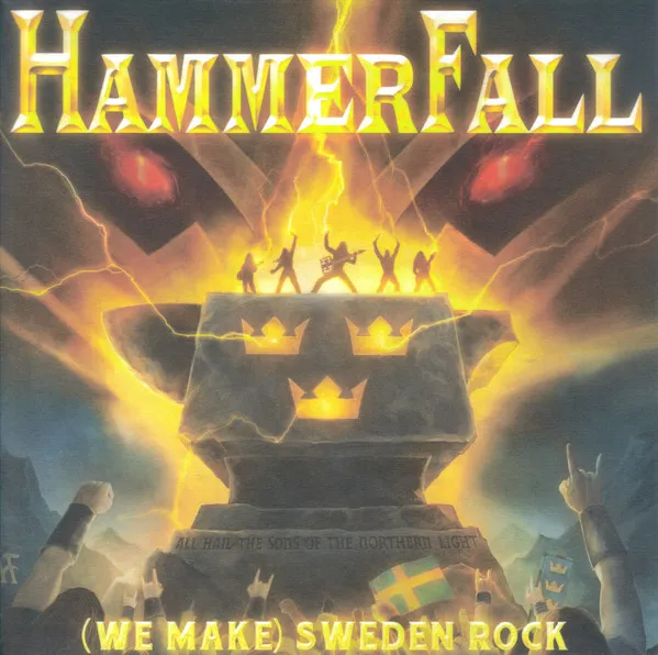 HammerFall - (We Make) Sweden Rock Album Cover