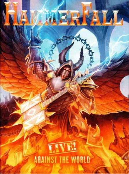 HammerFall - Live! Against the World Album Cover