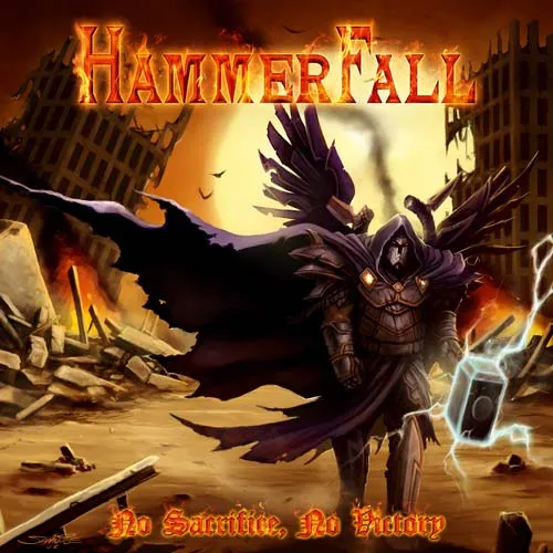 HammerFall - No Sacrifice, No Victory Album Cover
