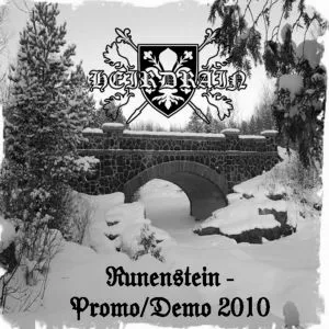 Heirdrain - Runenstein Promo Album Cover Artwork